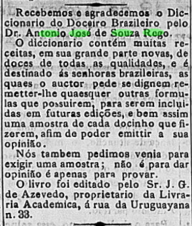 O Dicionário do Doceiro Brasileiro - Museu do Açúcar e Doce